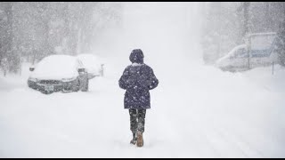 Manitoba bracing for massive snow storm [upl. by Artcele507]