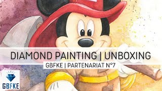 Unboxing  Diamond Painting  GBFKE  Partenariat N°7 [upl. by Einaffets]