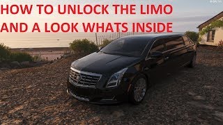 Forza Horizon 4  How To Get Limo amp A Look Inside [upl. by Guntar700]