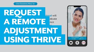 How to Request a Remote Adjustment Using the Thrive Hearing Control App [upl. by Bel420]