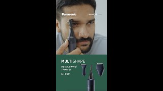 MULTISHAPE ERCDT1 DETAIL SHAVETRIM SET Vertical MoviePanasonic [upl. by Attesoj]