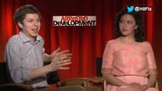 Arrested Development  Michael Cera amp Alia Shawkat Interview [upl. by Trin]