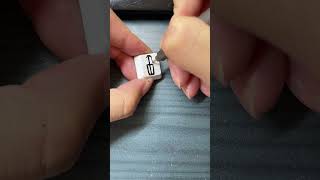 Drawing Lincoln car logo on the keyboard shorts diy art tiktok trending [upl. by Harmonia]