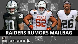 Raiders Draft Rumors On Samuel Cosmi  Cut Jalen Richard amp Nevin Lawson Las Vegas Raiders Mailbag [upl. by Otte984]