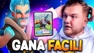 GANA SIN CRUZAR EL PUENTE CON ESTE MAZO EN CLASH ROYALE [upl. by Marna]