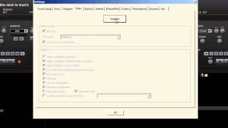 Virtual DJ 7 tutorial prt 2 settings [upl. by Akinyt630]