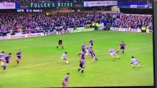 Worst 20 seconds of football  QPR vs Man City 1993 [upl. by Enellek835]