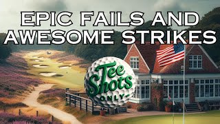 Sunningdale Heath Epic Golf Fails amp Good Vibes Tee Shot Blunders with the American Golf Crew [upl. by Heriberto]