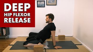 Yin Yoga For Front Body Release  Hip Flexors and Psoas [upl. by Anair]