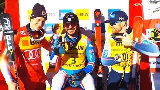 Mens Super G  Highlights  Wengen SUI  2024 [upl. by Nasar857]