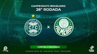 CORITIBA X PALMEIRAS  22102023  BRASILEIRÃO  AO VIVO [upl. by Karlotta]