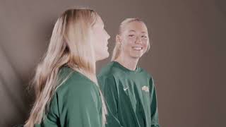 NDSU Sports Feature Abby Schulte amp Ali Hinze [upl. by Ameehsat]