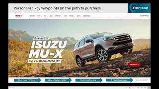 Isuzu Ute Australia uses personalization to curate key steps to business conversion [upl. by Renelle121]