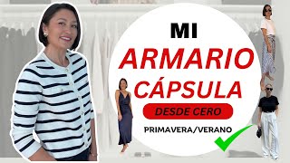 Prendas esenciales para un ARMARIO CAPSULA funcional armariocápsula armariobásico [upl. by Devol]