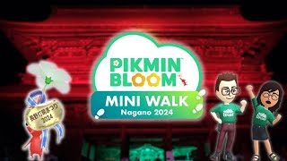 Pikmin Bloom MINI WALK Nagano Tomyo Festival 2024 [upl. by Ivetts]