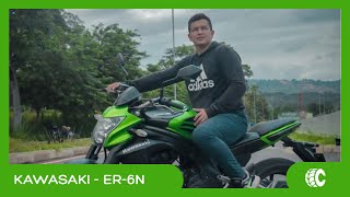 Kawasaki ER6n ¿Es buena opción para iniciar en el alto cilindraje 🤷🏼‍♂️ Contacto TV [upl. by Enirbas]