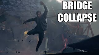 Quantum Break  Bridge Collapse [upl. by Reinwald328]