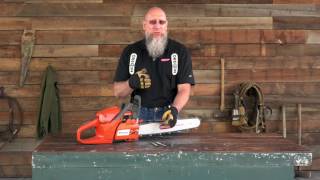 Chainsaw Chain Sharpening  How To Sharpen Your Chainsaw [upl. by Leelaj513]