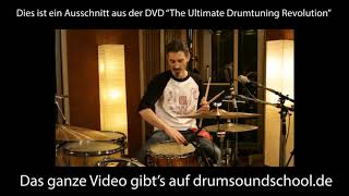 Der beste Trick zum Snare Drum stimmen Deutsch synchronisiert [upl. by Norma]