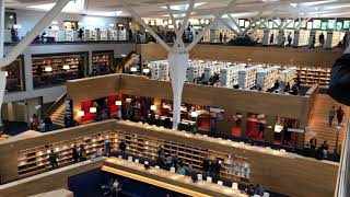 Nouvelle bibliothèque nationale Luxembourg Kirchberg [upl. by Derayne886]