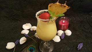 Pina Colada Recipe  How to make Pineapple drink Recipe MishtisKitchen MishtisUniverse [upl. by Strage681]