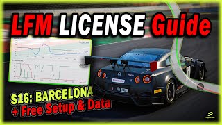 LFM License S16  MASTERING Barcelona  Free Setup amp Data  Assetto Corsa Competizione [upl. by Duffie506]