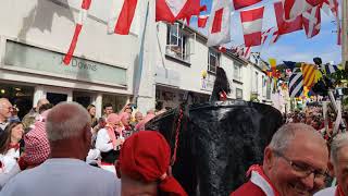 Padstow May Day Old Oss 1st May 2023 11am [upl. by Atis]