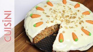 KAROTTENKUCHEN BACKEN Rezept zu Ostern 🥕🐰 Möhrenkuchen Rüblikuchen einfach amp saftig mit Frosting [upl. by Akinihs]