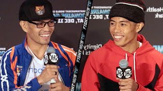 NONITO DONAIRE VS REYMART GABALLO  FULL FINAL PRESS CONFERENCE amp FACE OFF VIDEO [upl. by Aenneea369]