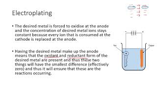 RX12  Electroplating and Electrorefining [upl. by Kissel]