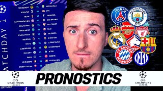 Pronostic Foot LIGUE DES CHAMPIONS  Mes 18 PRONOS  Champions league [upl. by Bledsoe]