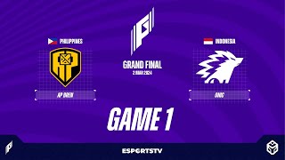 ONIC vs AP Bren GAME 1 GRAND FINAL Games of the Future 2024  APBR VS ONIC [upl. by Kevin]