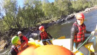 Rafting  Zipline  Oppdal Norway [upl. by Dugas611]