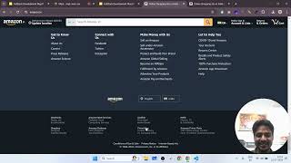 Lecture 42  Amazon Footer Design [upl. by Autrey]