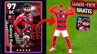 Así JUEGA GABRIEL BARBOSA de 97 Fíchalo Gratis 🤩🎁  EFOOTBALL 2023 Mobile [upl. by Nerraf]