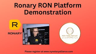 Remote Online Platform Demonstration with Ronary [upl. by Logan539]