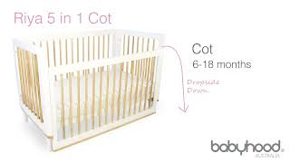 Babyhood Riya Cot  Kiddie Country [upl. by Hiram]