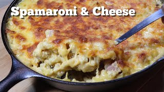 Spamaroni amp Cheese  Spam Macaroni amp Cheese Recipe  Spam Recipe  MOLCS Easy Recipes [upl. by Yttig]