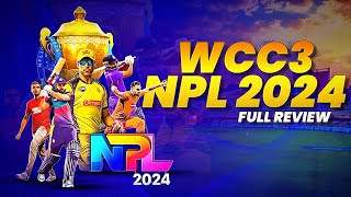 WCC3 NPL 2024  UNLOCK AND FULL REVIEW [upl. by Kaycee]