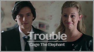 가사해석번역 Trouble  Cage The Elephant  리버데일 S1 베티×저그헤드 [upl. by Yran]