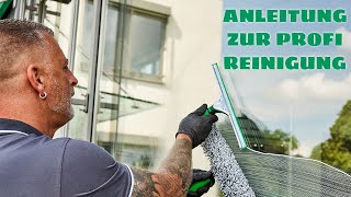 Anleitung zur Fensterreinigung mit Einwascher und Fensterwischer Fenster putzen wie ein Profi [upl. by Dorwin]