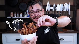 How to Make Bacon Jerky  Bacon Jerky Easy and Delicious [upl. by Toth564]