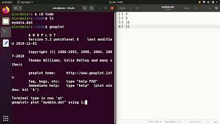 Gnuplot 3  Plot the data [upl. by Ilse]