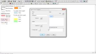 TUTORIAL MAPINFO 04 MAKE LEGENDA [upl. by Adnema]