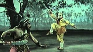 Peking Opera fight scene  The Monkey King [upl. by Nnaitsirk]