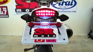 Suzuki DRZ400S DRZ400SM DRC Edge2 Tail Light Kit Review [upl. by Newo]