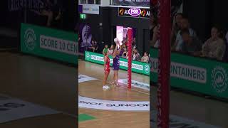 Kamo with the rejection  Suncorp Super Netball [upl. by Ahsiuqat4]