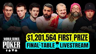 World Series of Poker 2023  Millionaire Maker  FINAL TABLE [upl. by Stoneman]