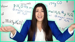 Step by Step Stoichiometry Practice Problems  How to Pass Chemistry [upl. by Kee]