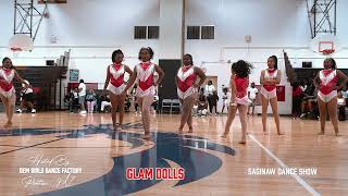 Glam Dolls  Field Show  Pontiac MI  Majorette Dance Competition [upl. by Drandell]